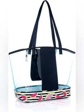 Thirty One In the Clear Tote in Slice of Summer New